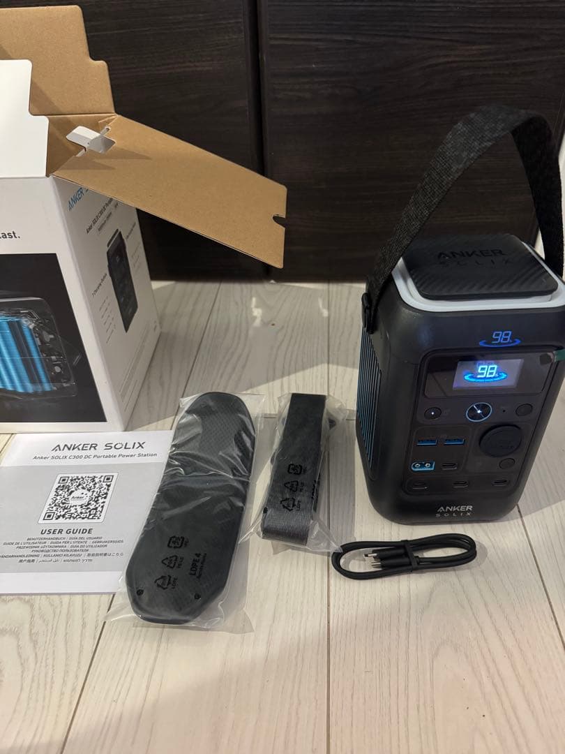 Anker SOLIX C300 ポータブル電源 288Wh ほぼ新品！