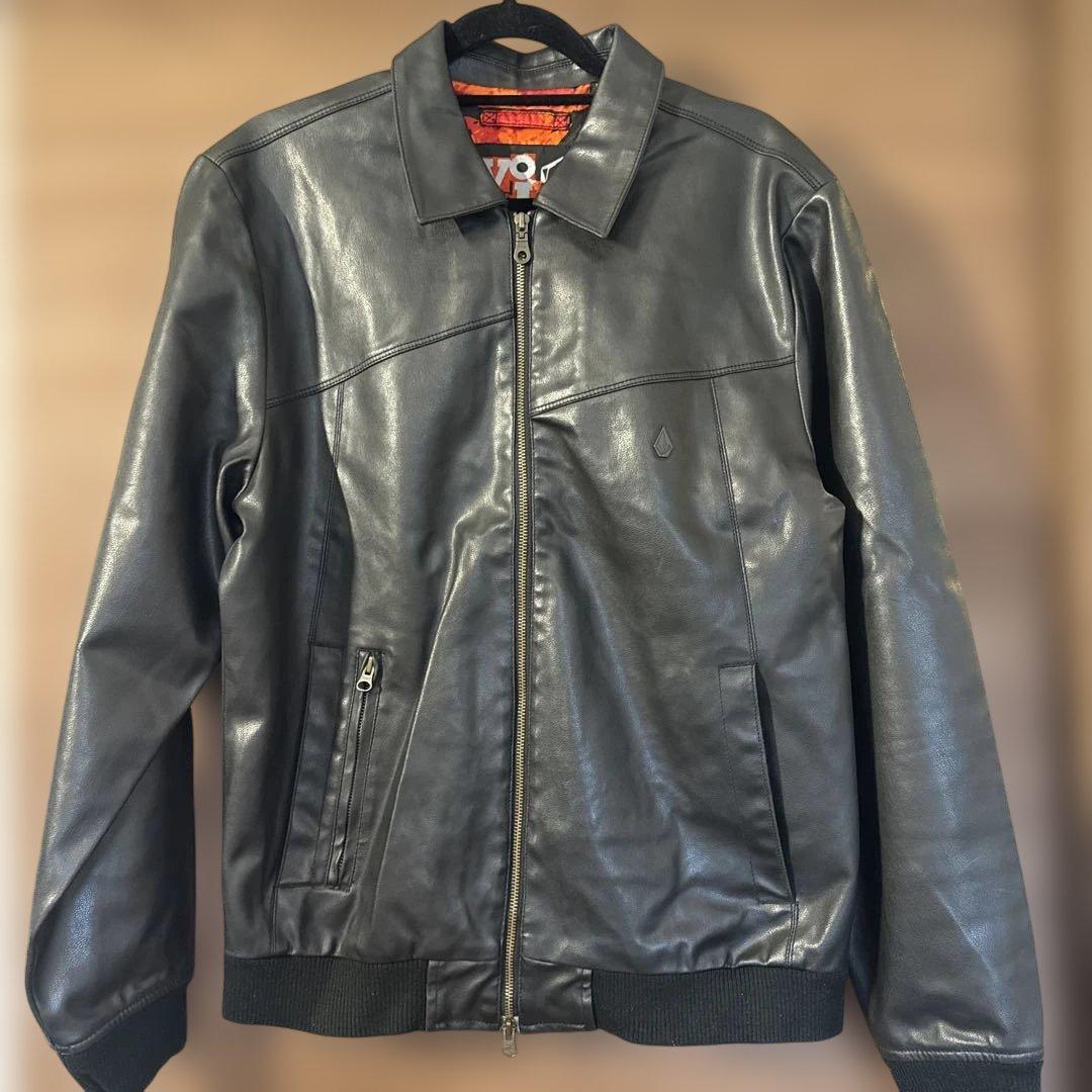 VOLCOM シングル ライダース ジャケット L ボルコム