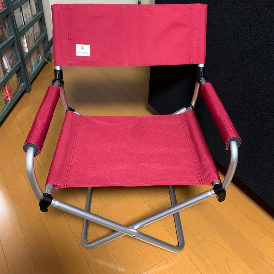 スノーピークFD Lowチェア(新品、未使用)LV -075RD廃盤品