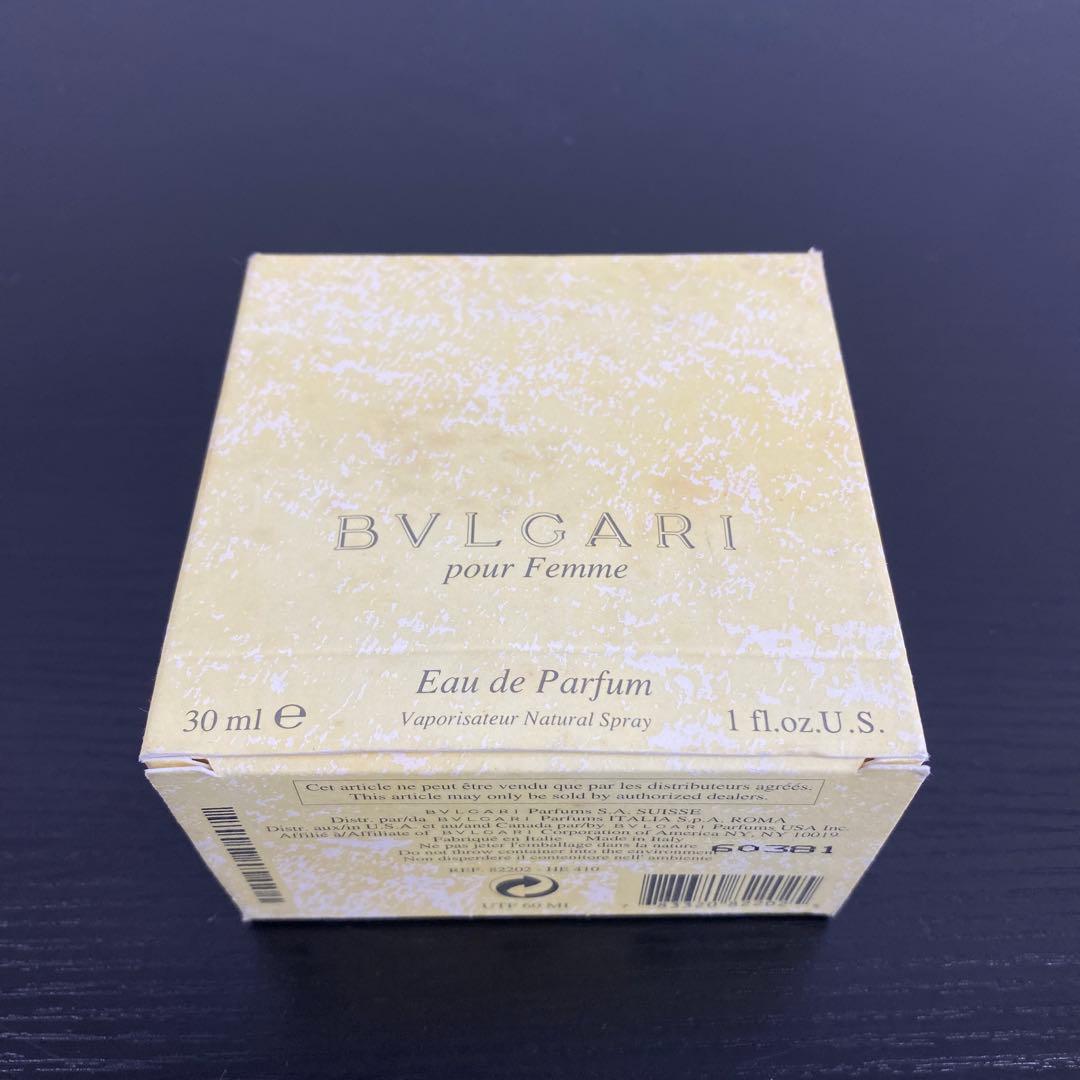その他 BVLGARI pour Femme Eau de Parfum 30ml