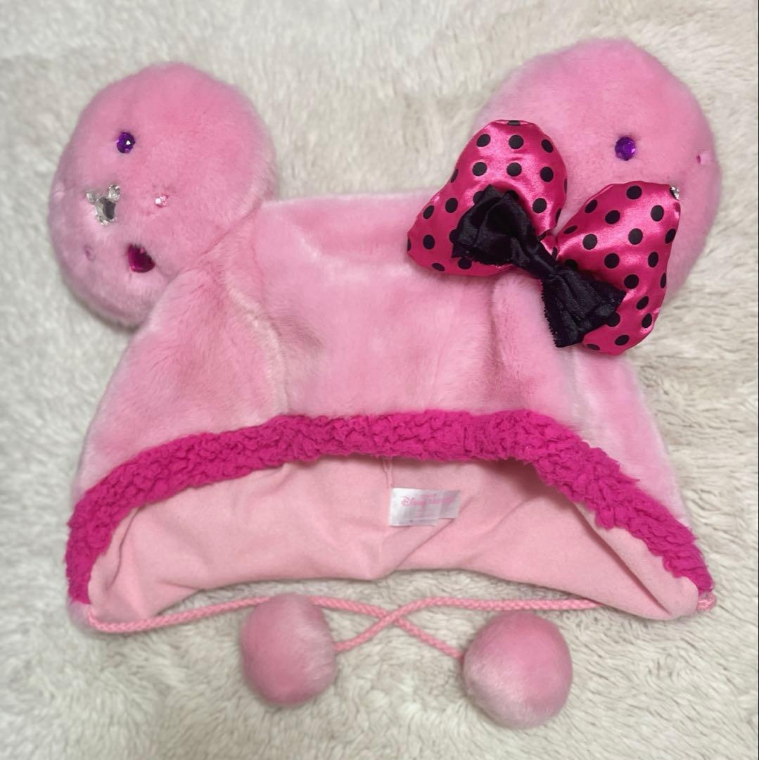 ディズニーミニーファンキャプピンク