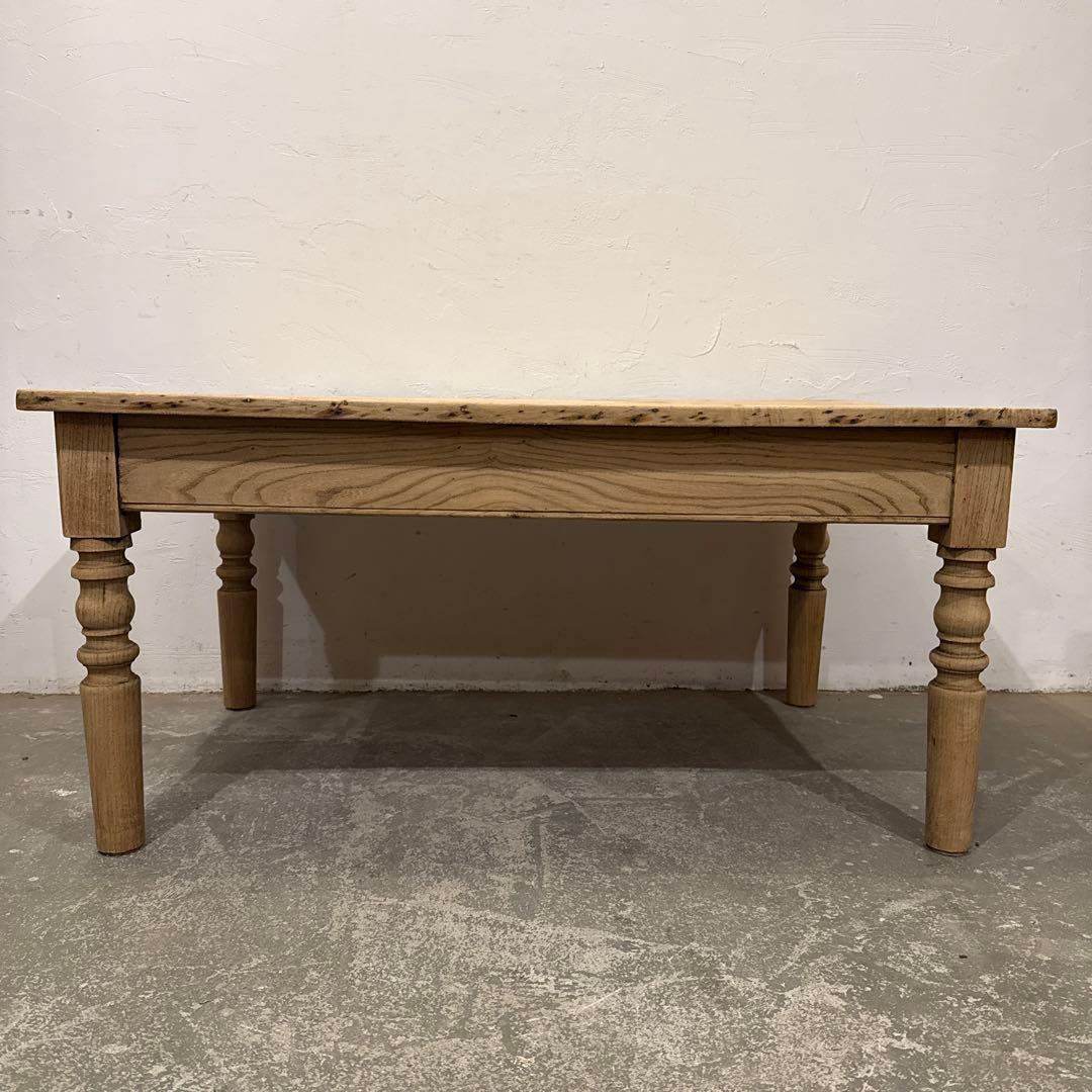 年末年始saleヴィンテージ　コーヒーテーブル　引き出し付き　剥離