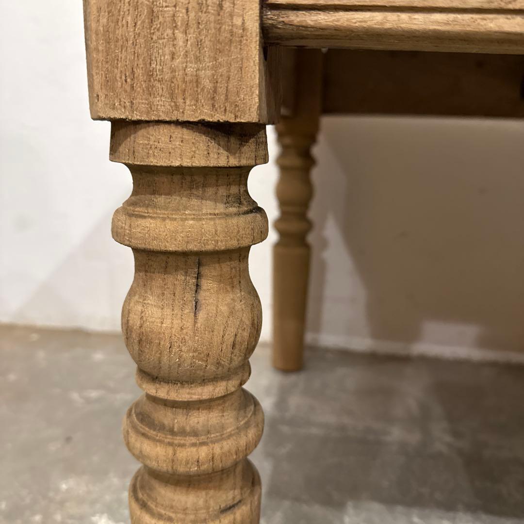 年末年始saleヴィンテージ　コーヒーテーブル　引き出し付き　剥離