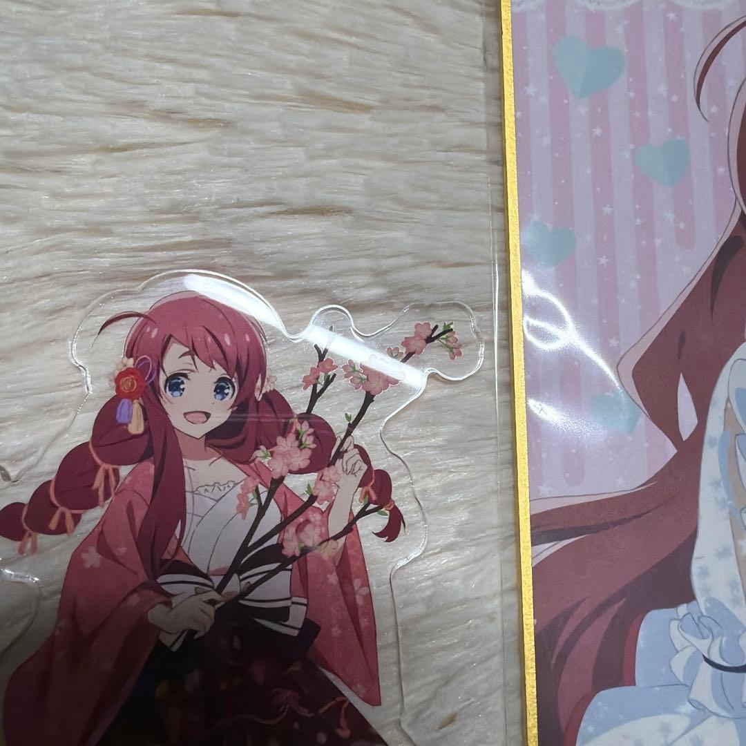ゾンビランドサガ　源さくら　アクリルスタンド　ロフト　色紙　ステッカー