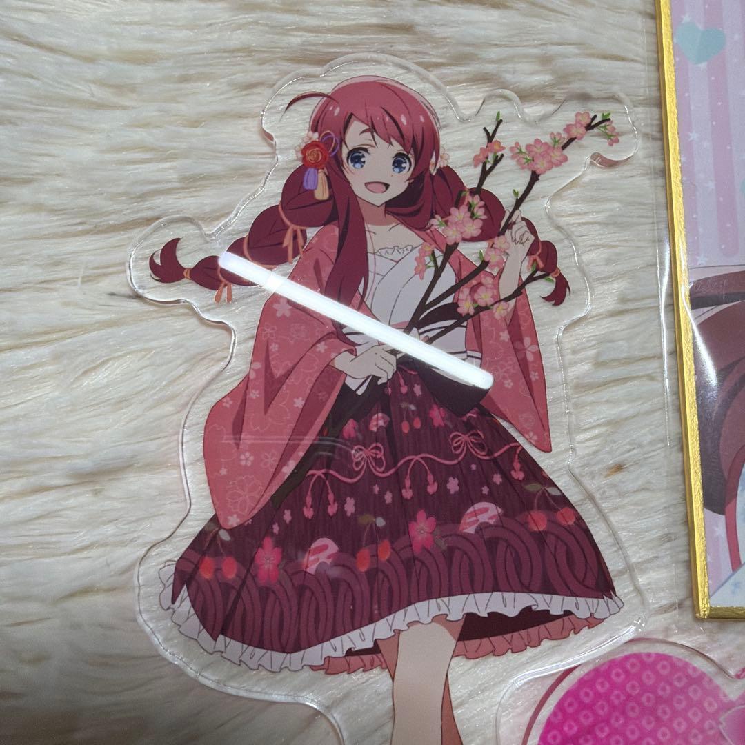 ゾンビランドサガ　源さくら　アクリルスタンド　ロフト　色紙　ステッカー