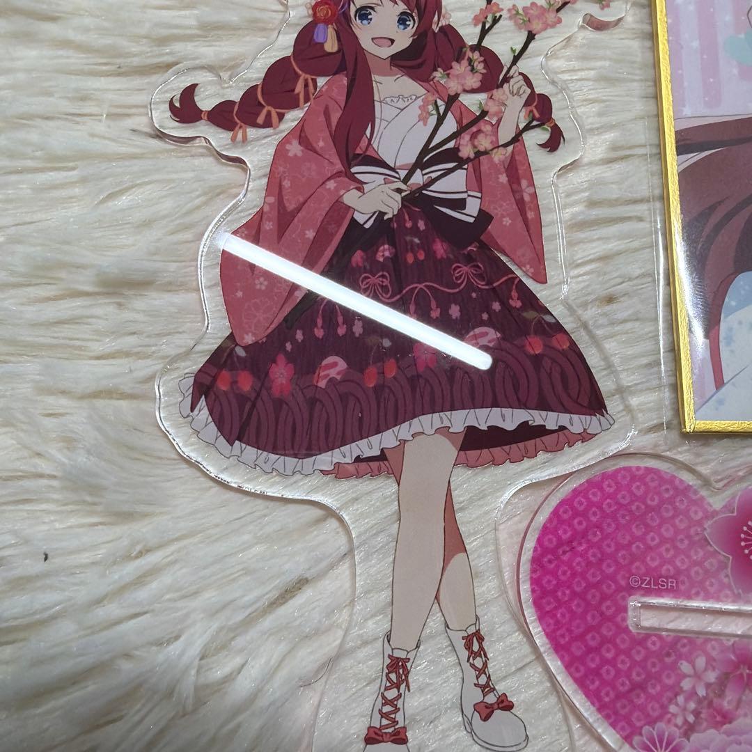 ゾンビランドサガ　源さくら　アクリルスタンド　ロフト　色紙　ステッカー