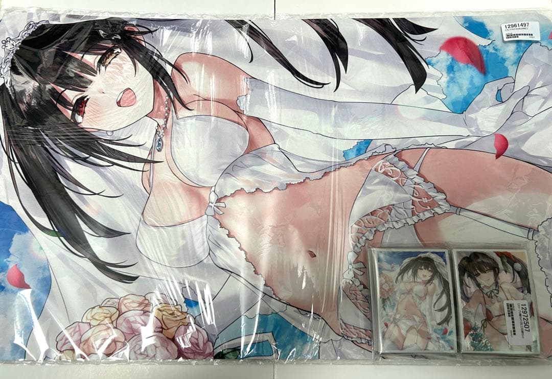 桜*餅様 デート・ア・ライブ 時崎狂三 花嫁ver. ラバーマット スリーブ