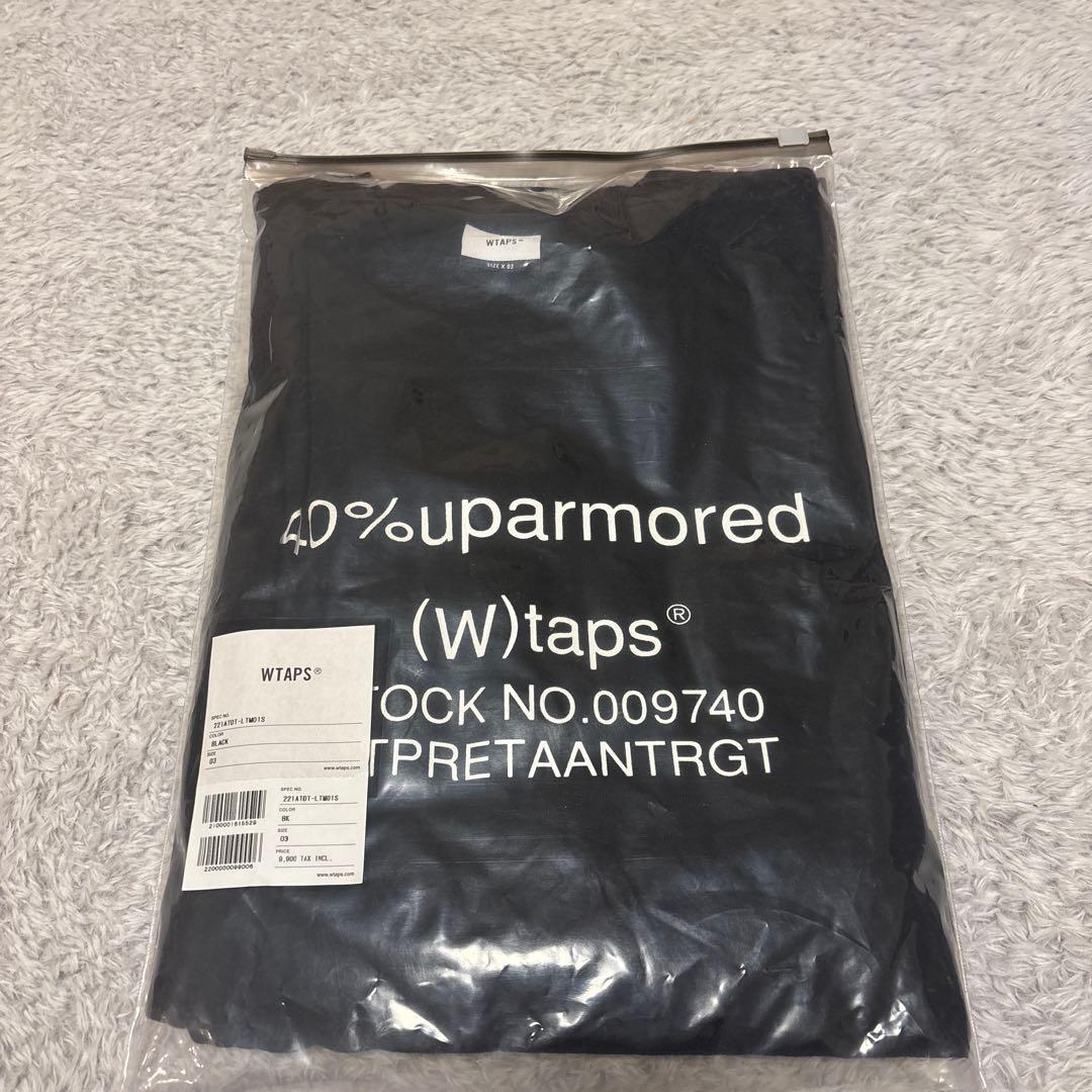 (タケ)WTAPS ロンT ブラック　X30