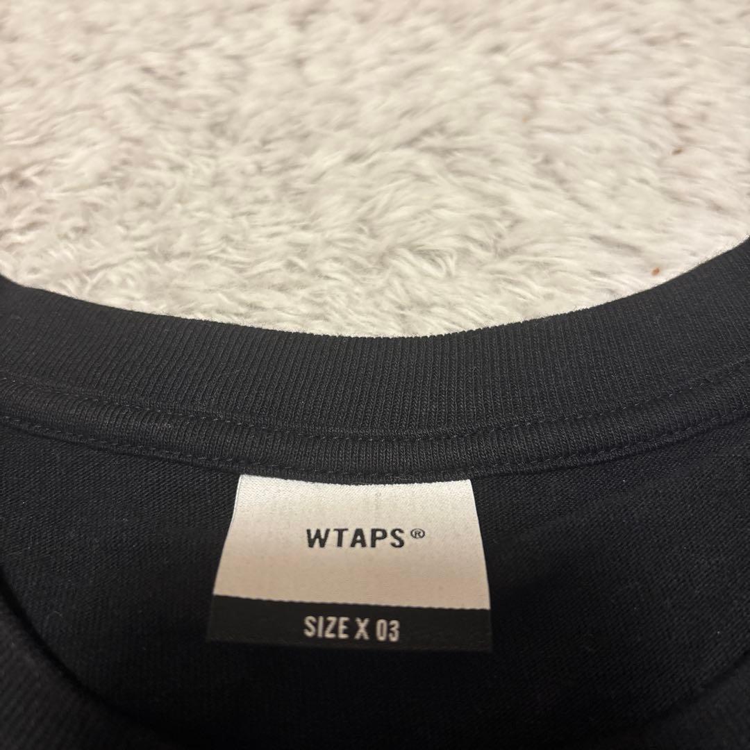 (タケ)WTAPS ロンT ブラック　X30