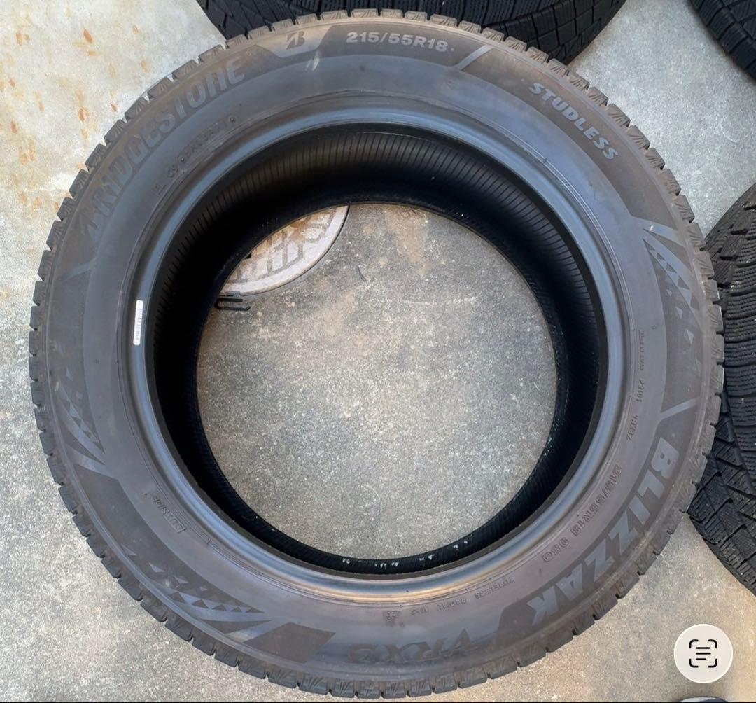 な*こ様 BLIZZAK VRX3 215/55R18 2本セット②