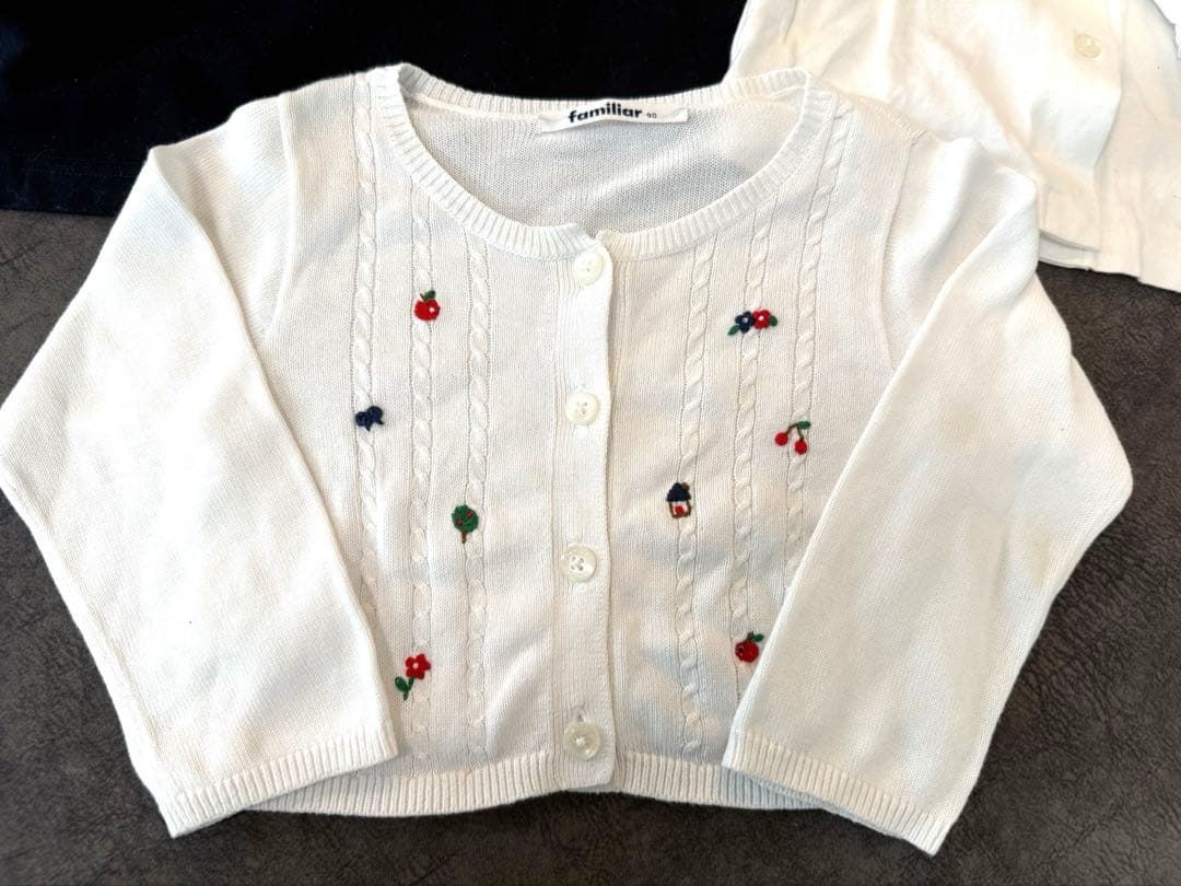 【美品♡】ファミリア　90㎝　3点セット