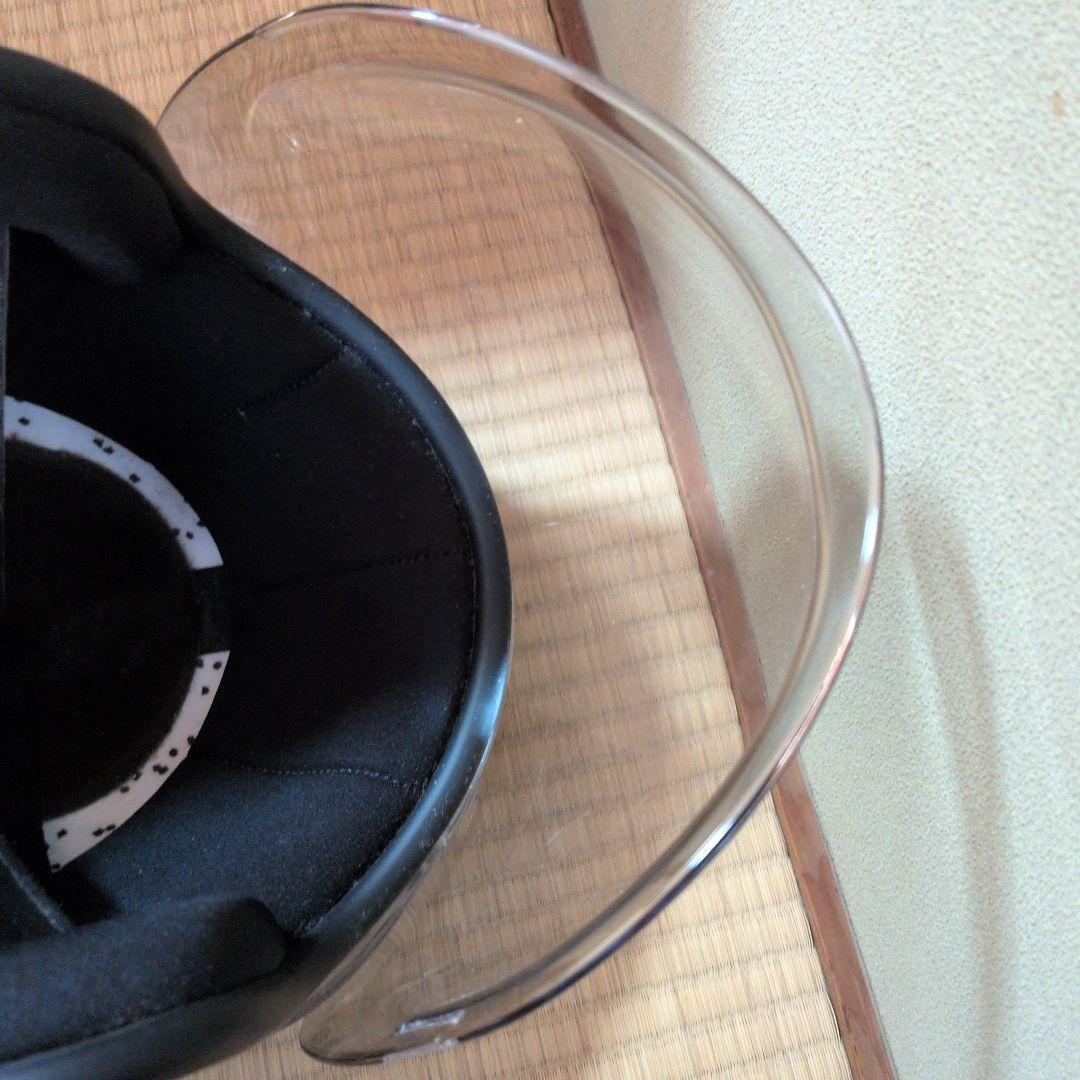 small Buco ジェットヘルメット 黒 白 バブルシールド サイズ不明