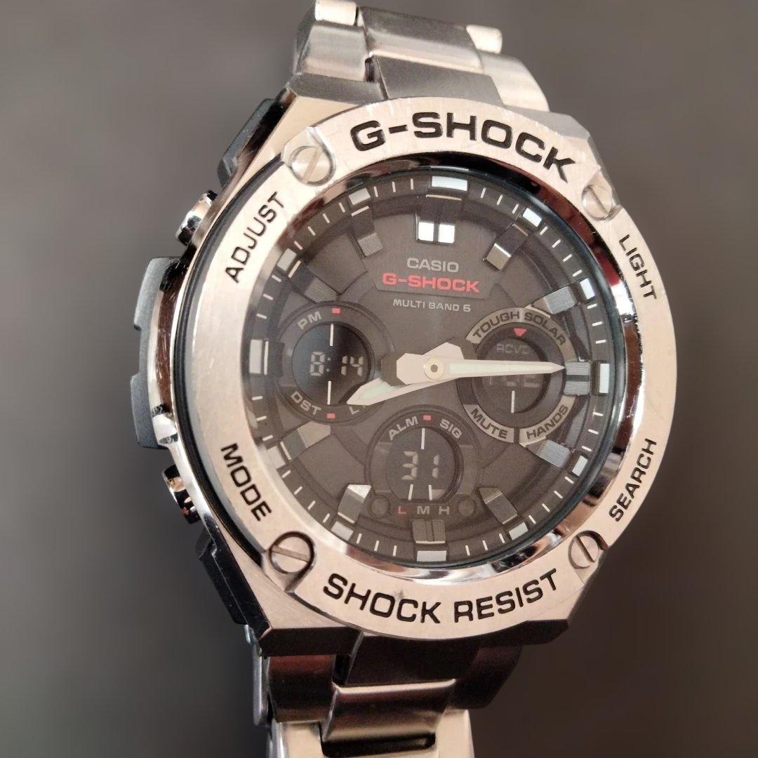 G-SHOCK GST−W110D　フルメタル電波ソーラー　タフソーラー
