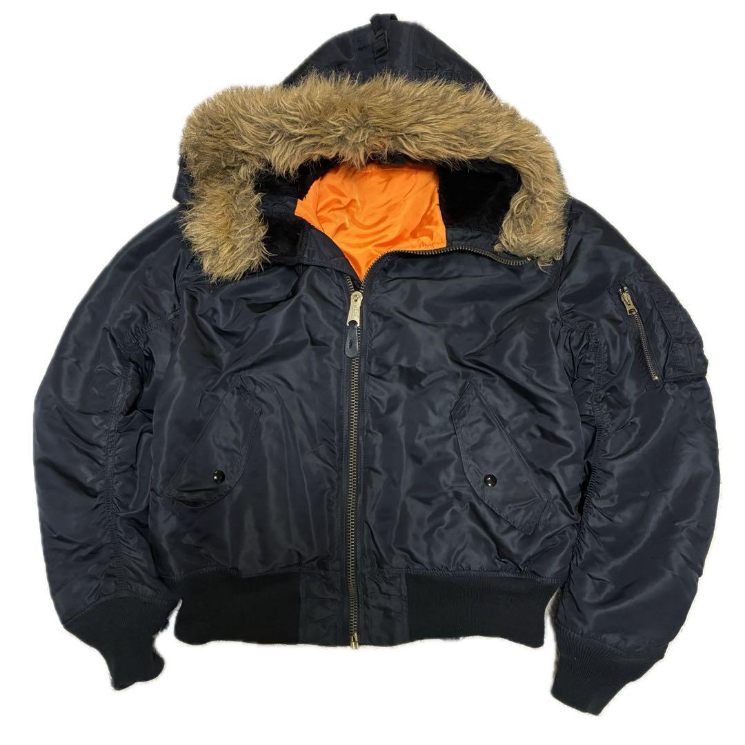 Alpha type n2b ma1 リバーシブルジャケット M 黒