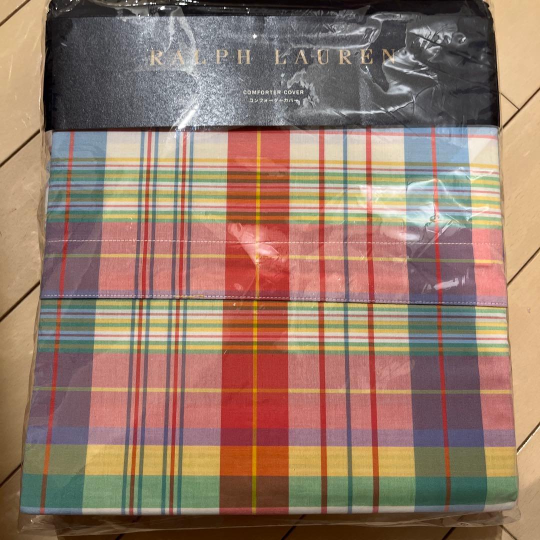 ラルフローレン ホーム　　コンフォーターカバー　クィーン
