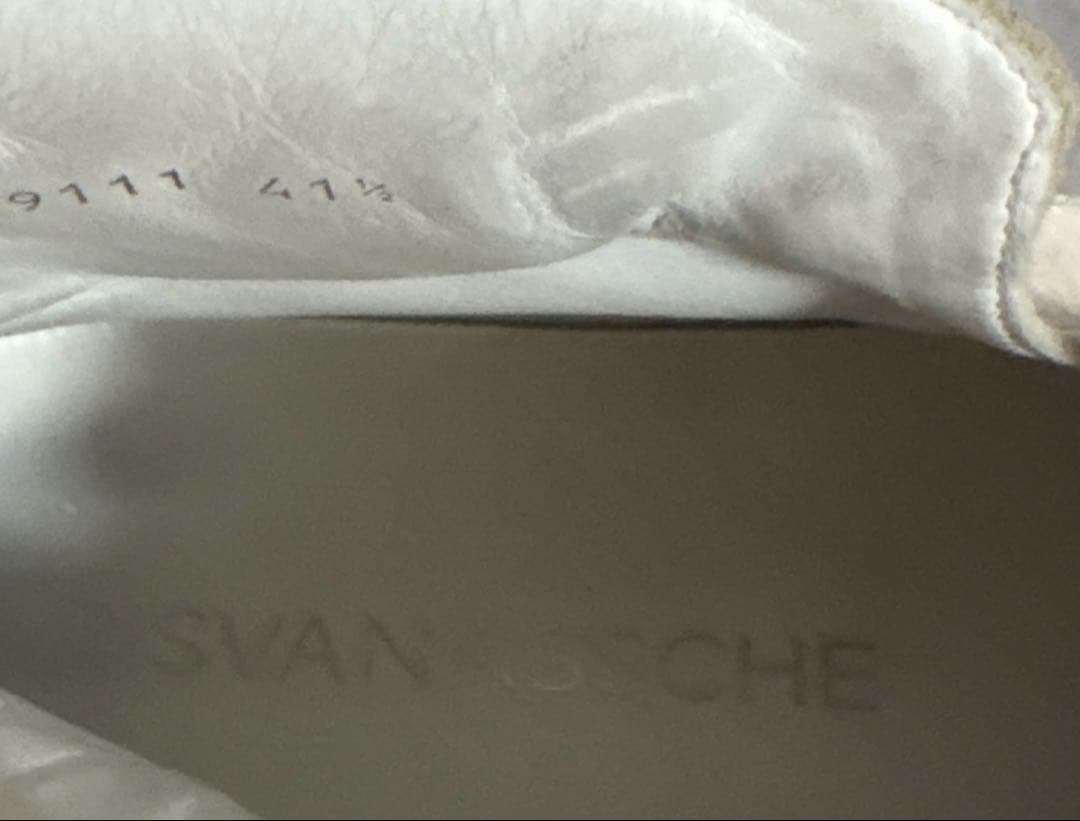 靴 KRIS VAN ASSCHE archive leather sneaker