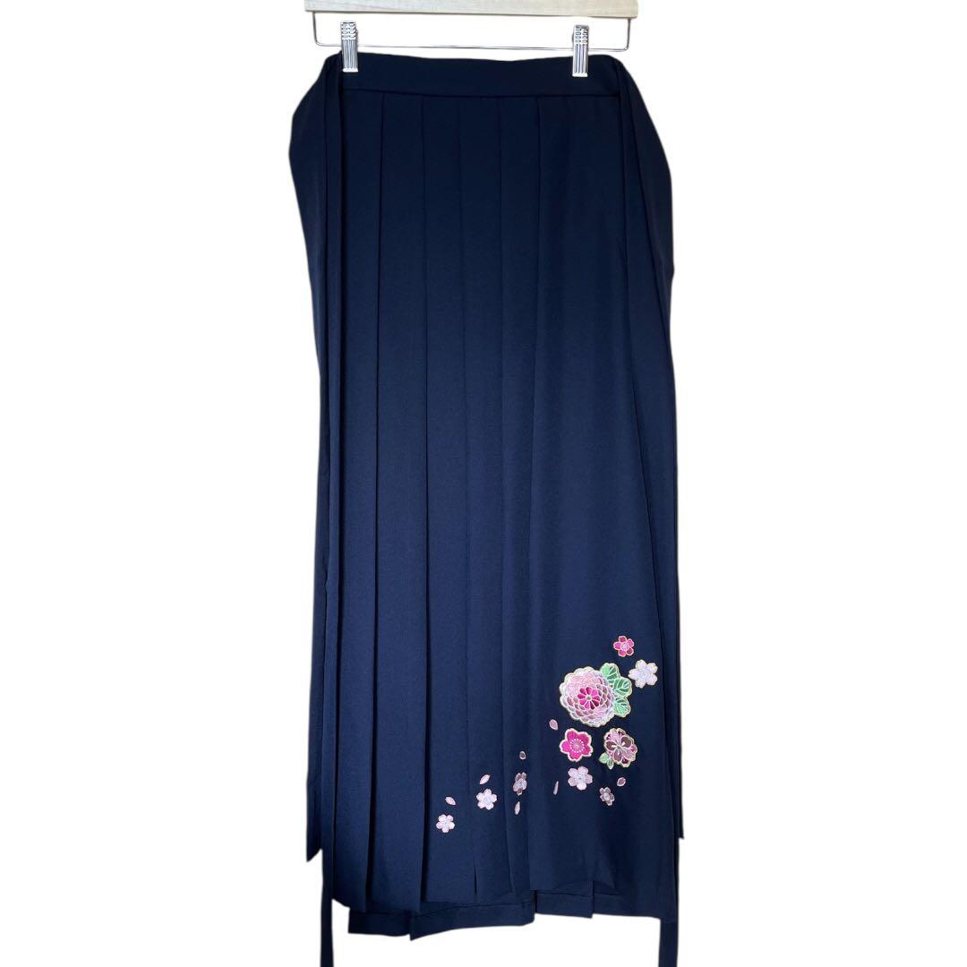 卒業式 袴セット 花柄 赤 160cm アリサナ 着用一回 美品