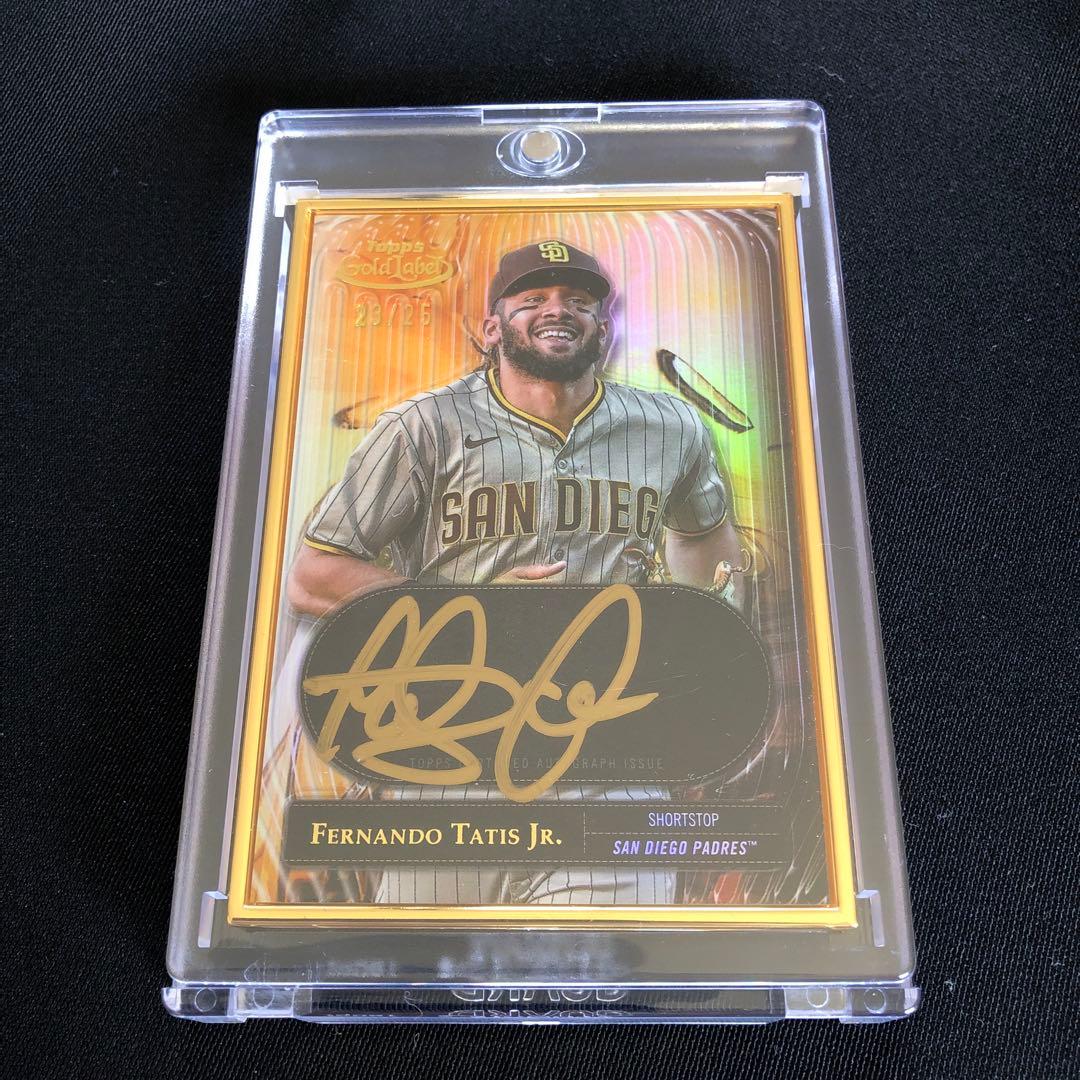 【ジャージーナンバー】Topps Gold Label タティスjr.