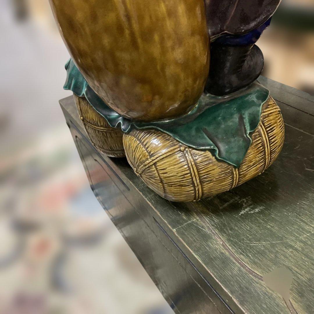 大黒様　陶器製　七福神　日本骨董 美術品　アンティーク