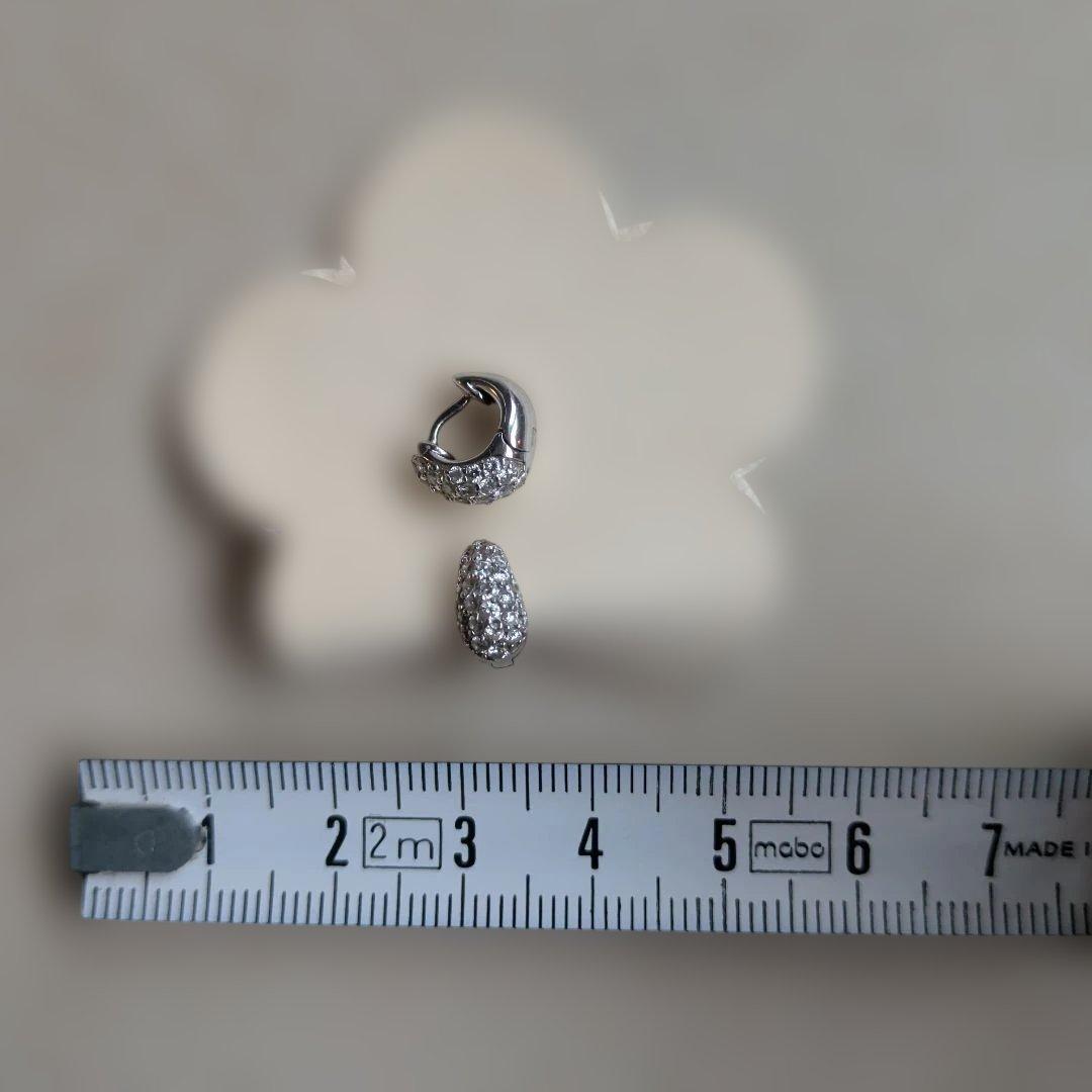 ポンテヴェキオ　ダイヤモンドピアス　Ponte Vecchio　パヴェ