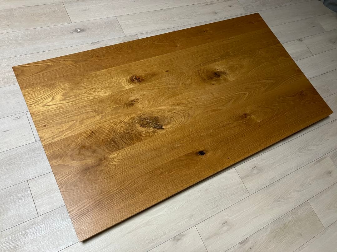 無印良品 REAL FURNITURE オーク無垢材ダイニングテーブル 長方形3