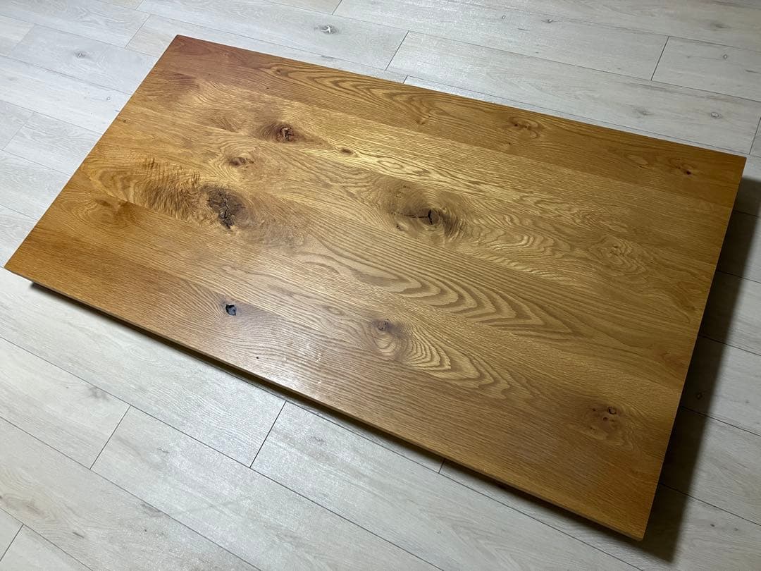 無印良品 REAL FURNITURE オーク無垢材ダイニングテーブル 長方形3