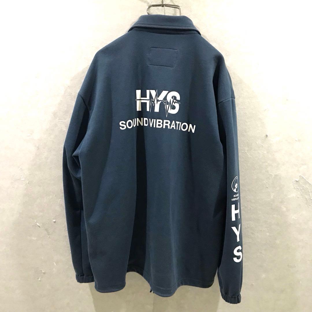 HYSTERIC GLAMOUR スウェット コーチジャケット ネイビー M