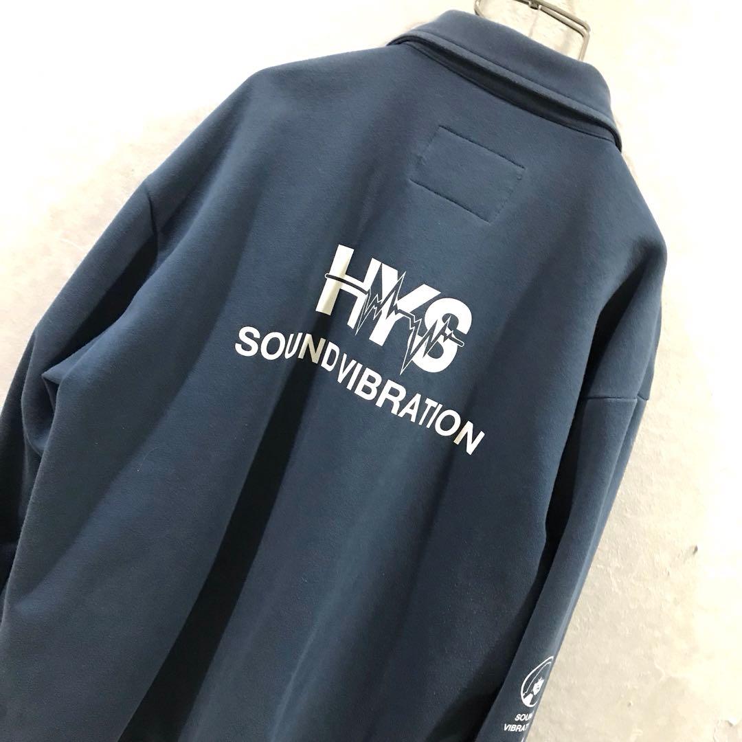 HYSTERIC GLAMOUR スウェット コーチジャケット ネイビー M