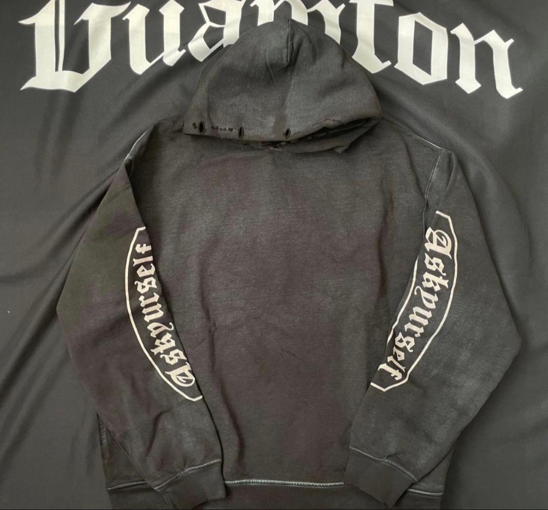 トップス askyurself Faded Angel Boxy Hoodie