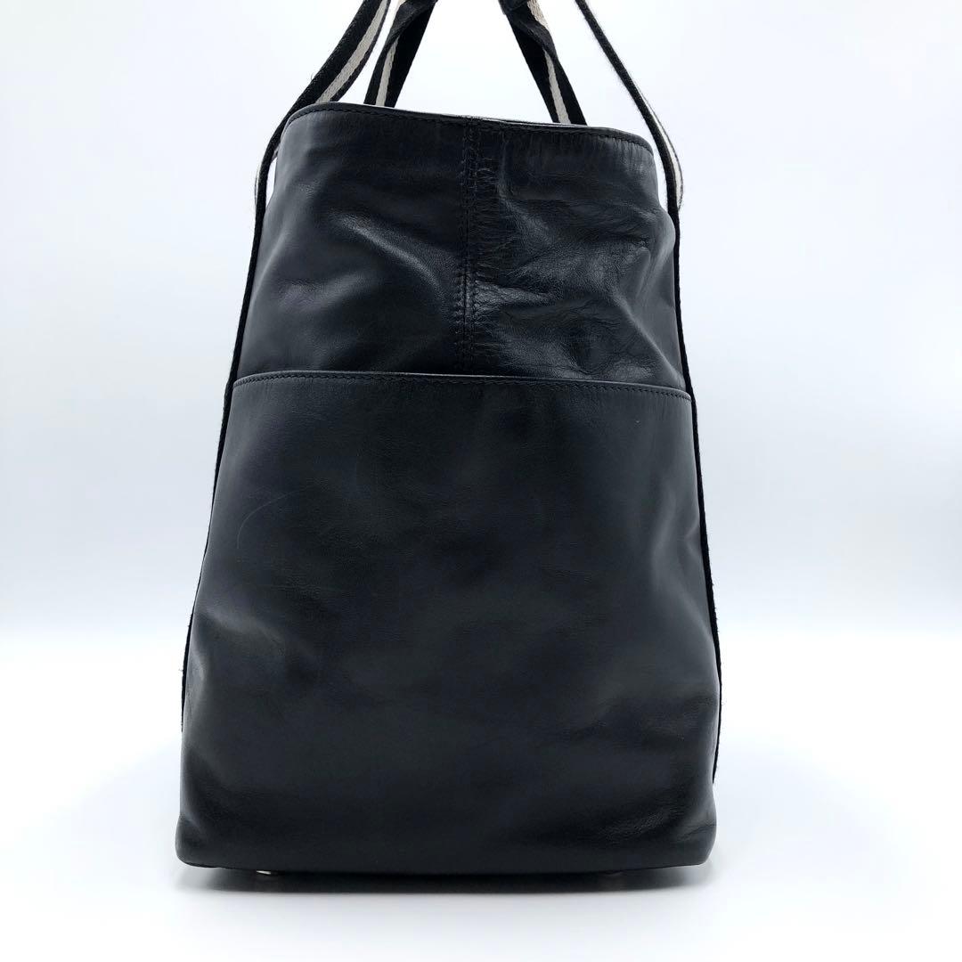 良品✨バリー トートバッグ ハンドバッグ トレインスポッティング ブラック A4