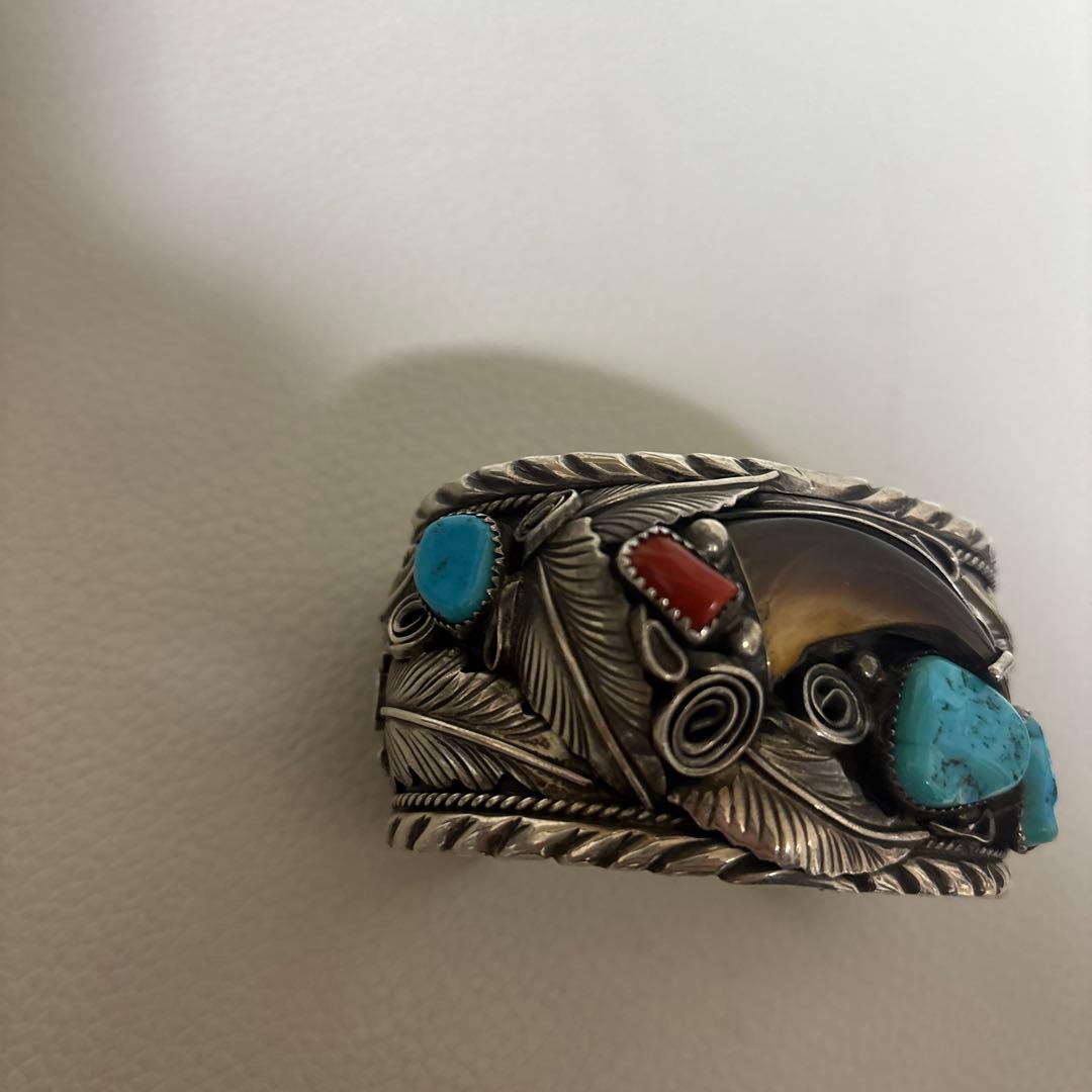 NAVAJO M.THOMAS.JR ターコイズ　バングル