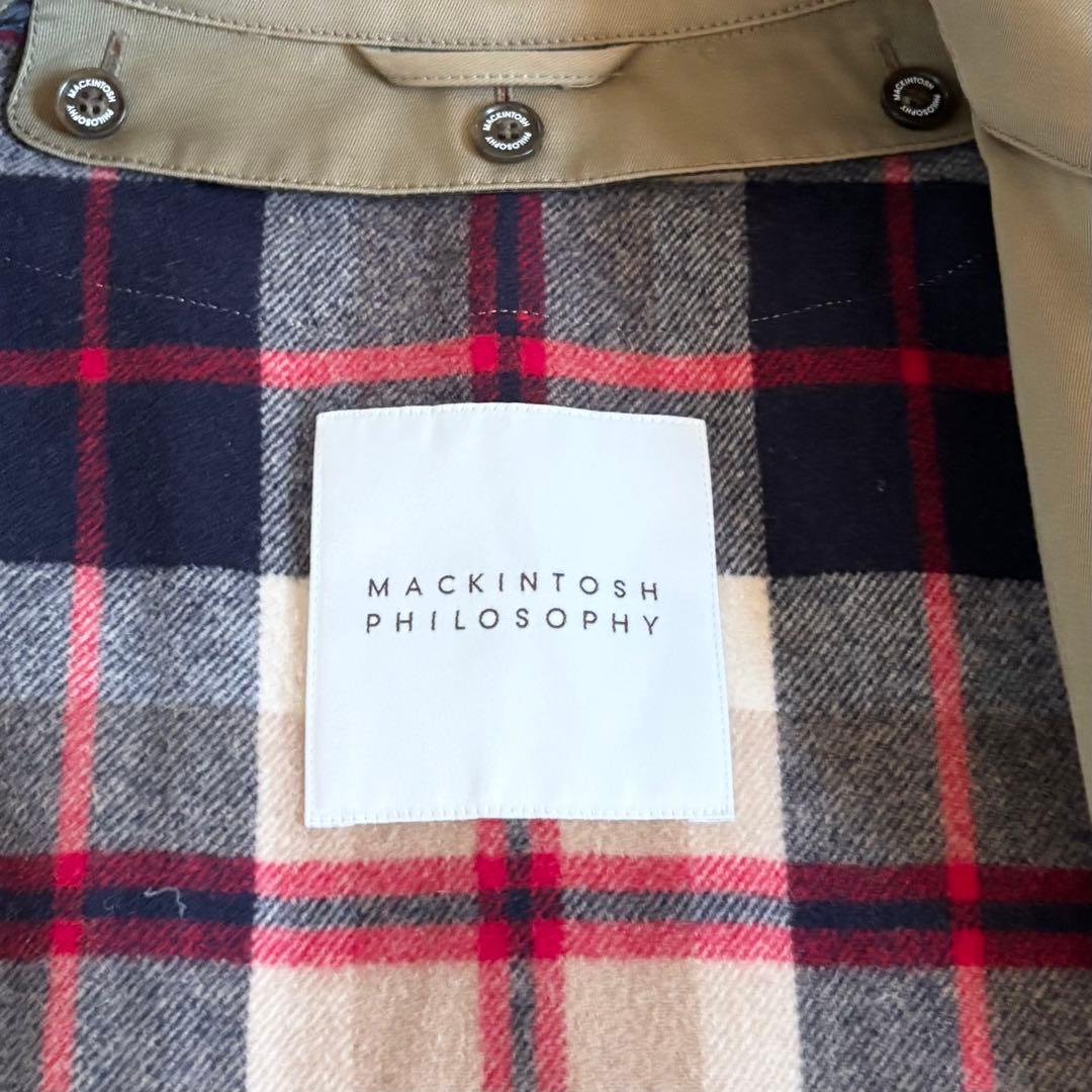 【美品】Mackintosh Philosophy ステンカラーコート ライナー
