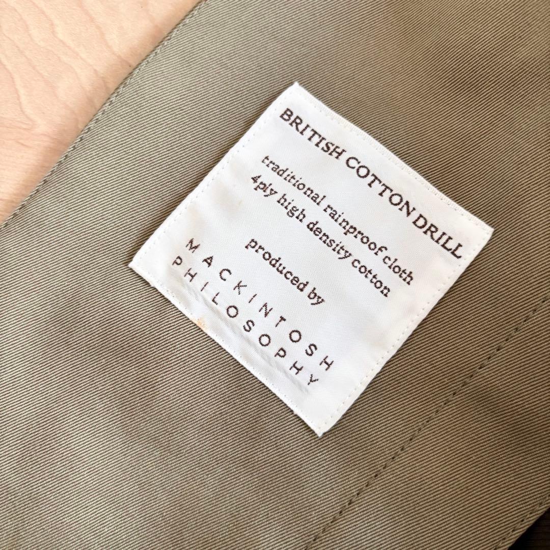 【美品】Mackintosh Philosophy ステンカラーコート ライナー