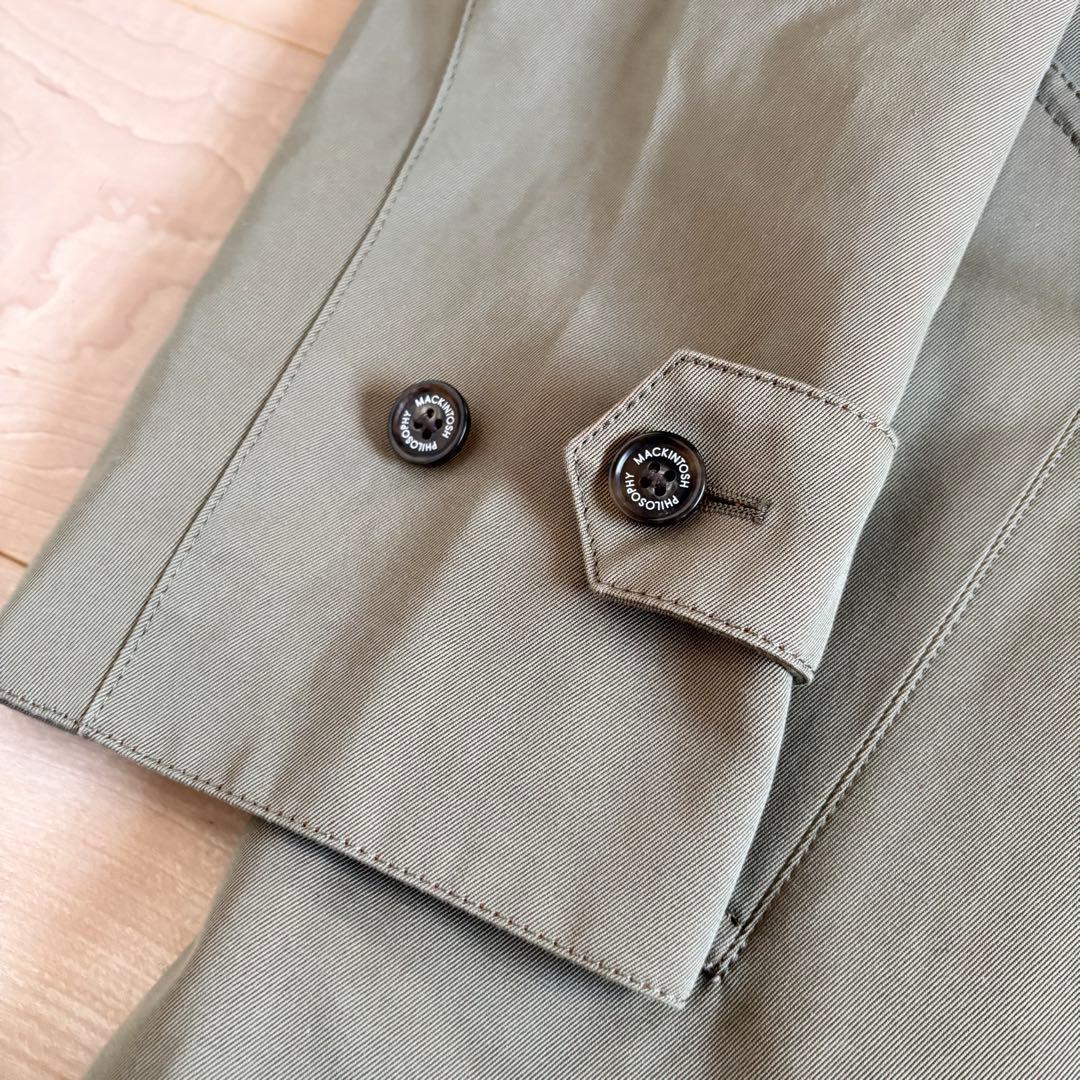【美品】Mackintosh Philosophy ステンカラーコート ライナー