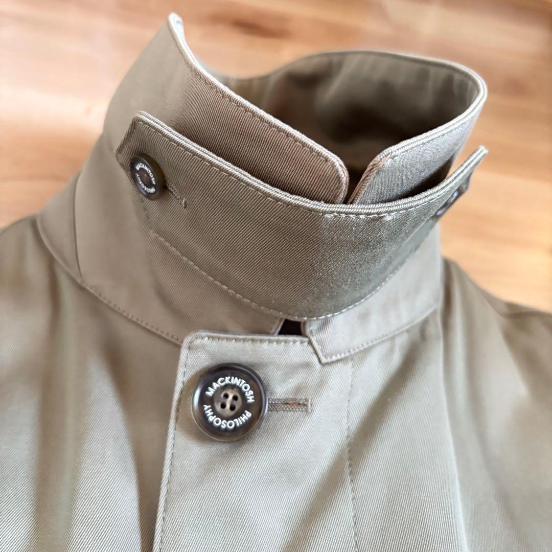 【美品】Mackintosh Philosophy ステンカラーコート ライナー