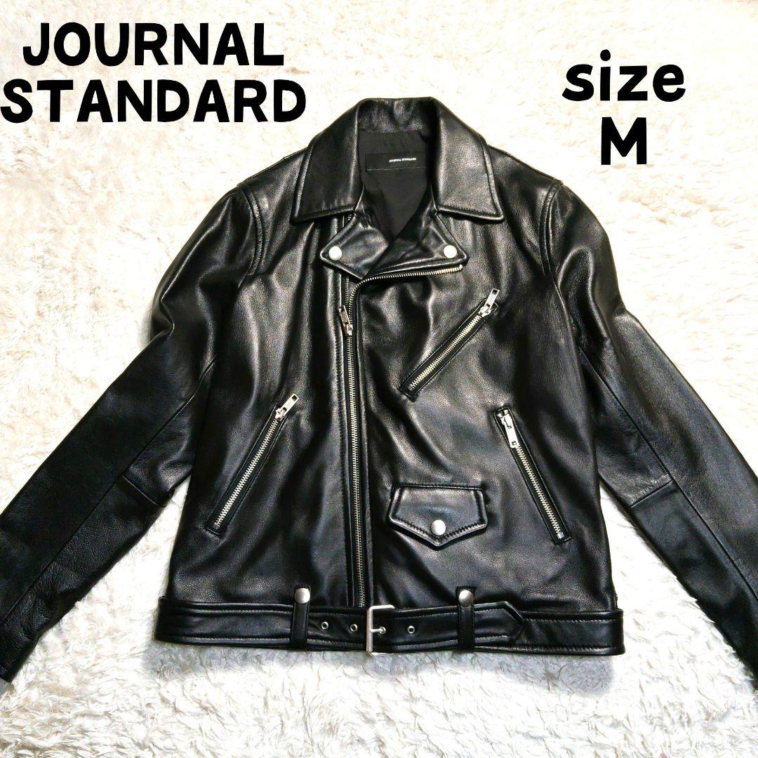 極美品♡ジャーナルスタンダード ラムスキンダブルライダースジャケット Y2K M