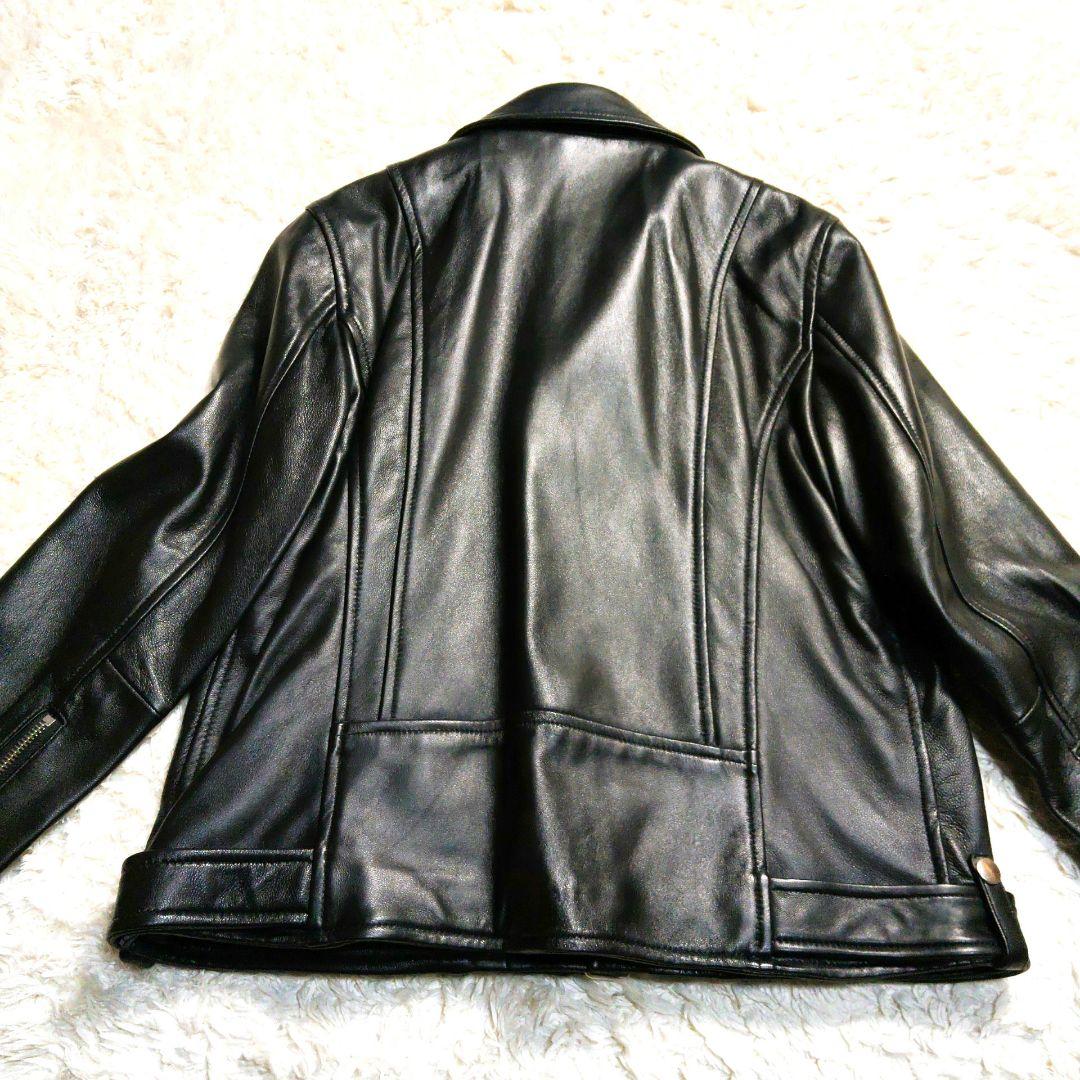 極美品♡ジャーナルスタンダード ラムスキンダブルライダースジャケット Y2K M