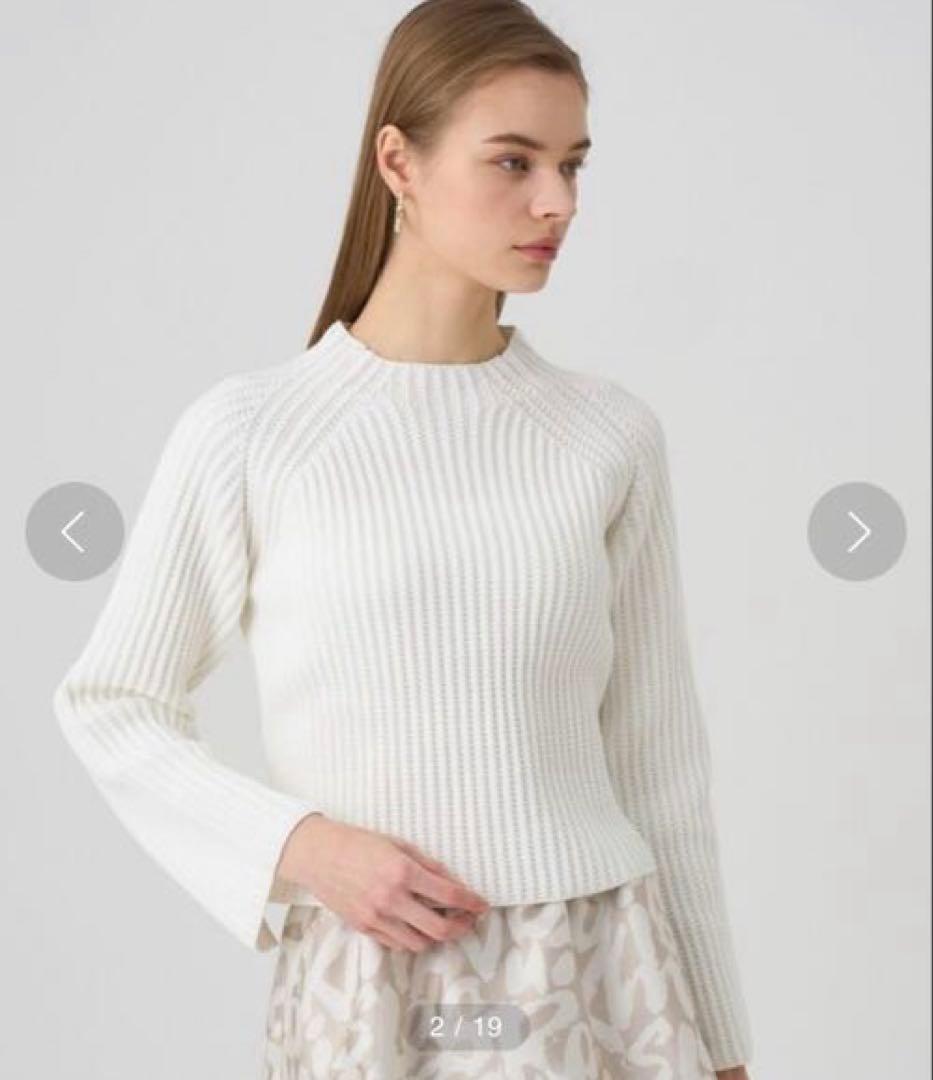 新品☆ ANAYI バックレースアップ プルオーバー/セオリー、23区、ロペ