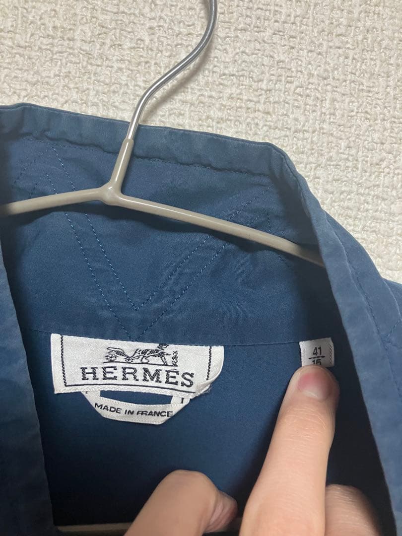 ご*ん様 Hermes シャツジャケット　短丈