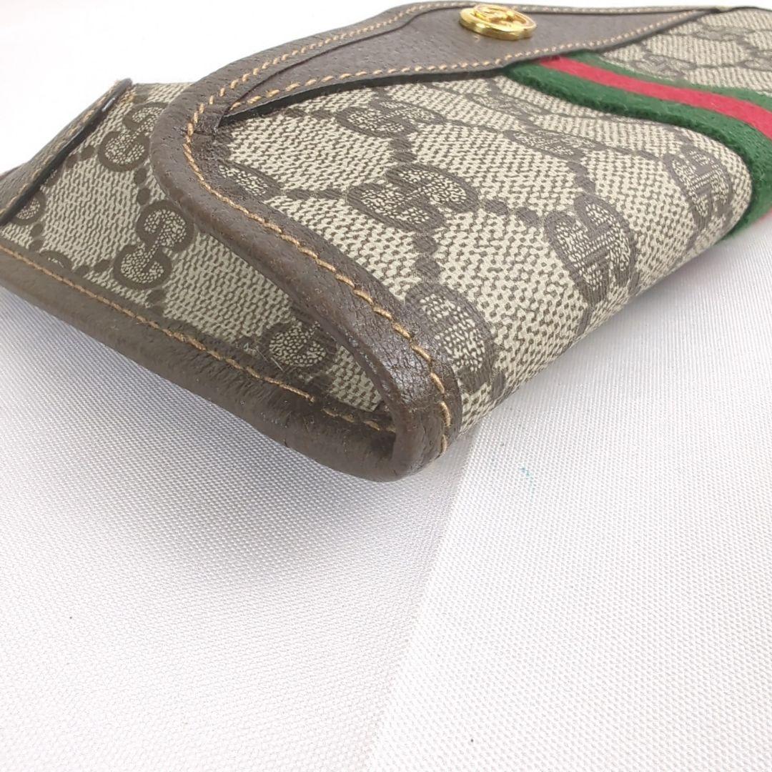 【新品級】GUCCI グッチ シェリーライン GG柄 ポーチ