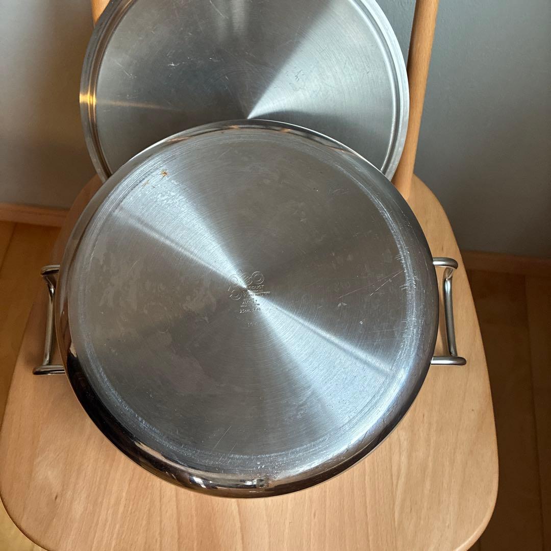 ジオプロダクト 25cm 両手鍋