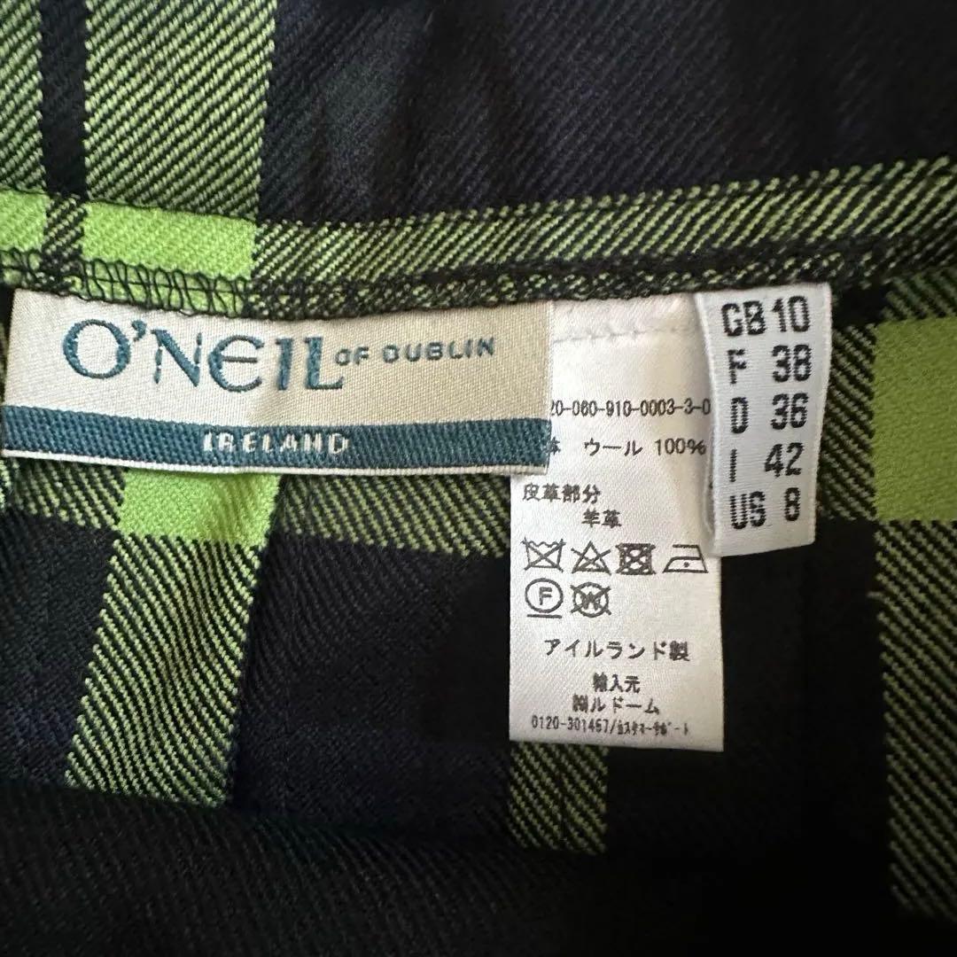 O'NEIL OF DUBLIN コンビネーション クラシック キルト スカート