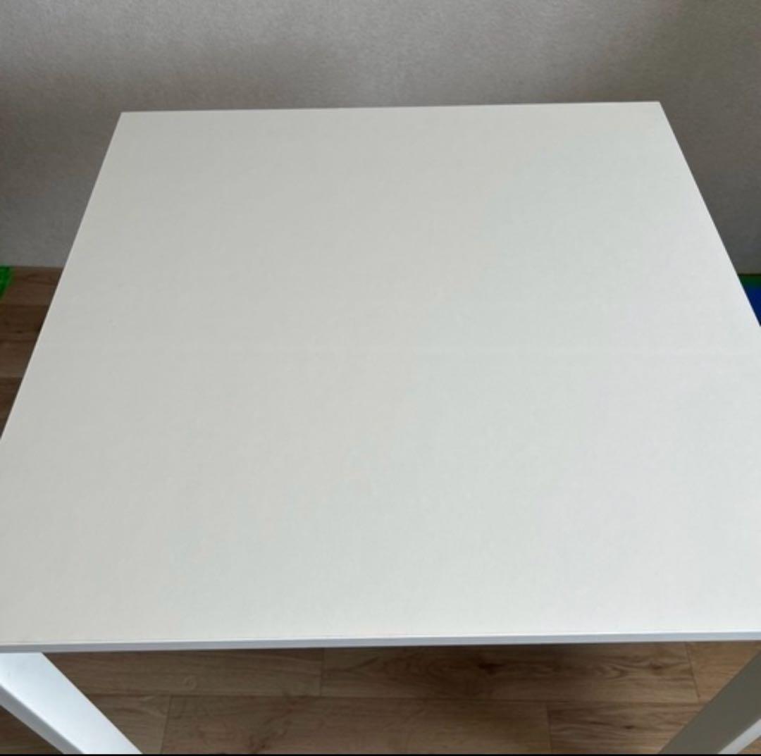 IKEA ※ホワイト ダイニングテーブル 白※75×75