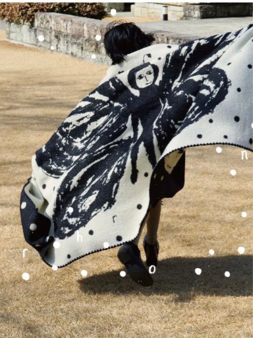 ミナペルホネン　ブランケット　enkeli Sサイズ　定価24200円