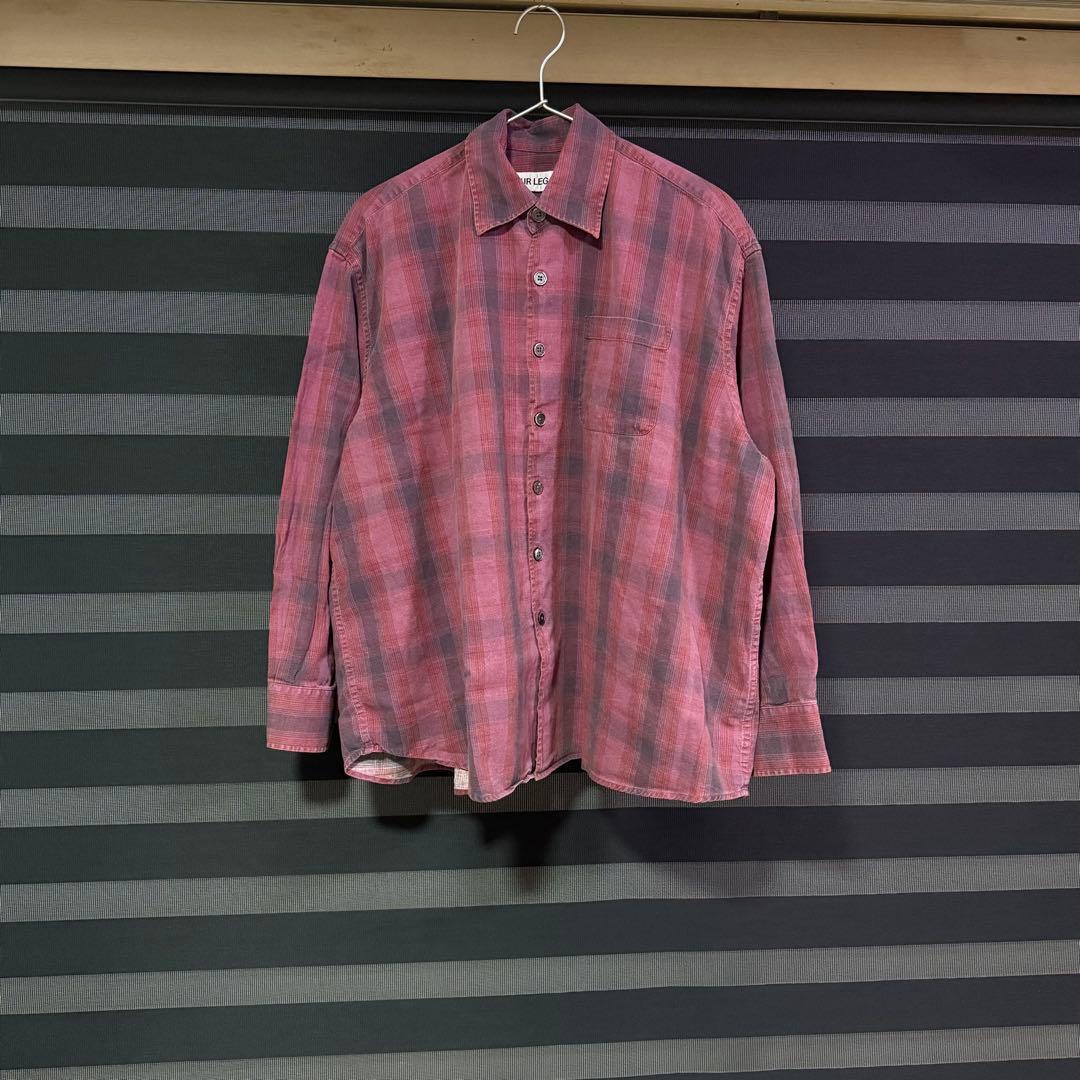 OUR LEGACY BORROWED SHIRT 44 フランネル シャツ