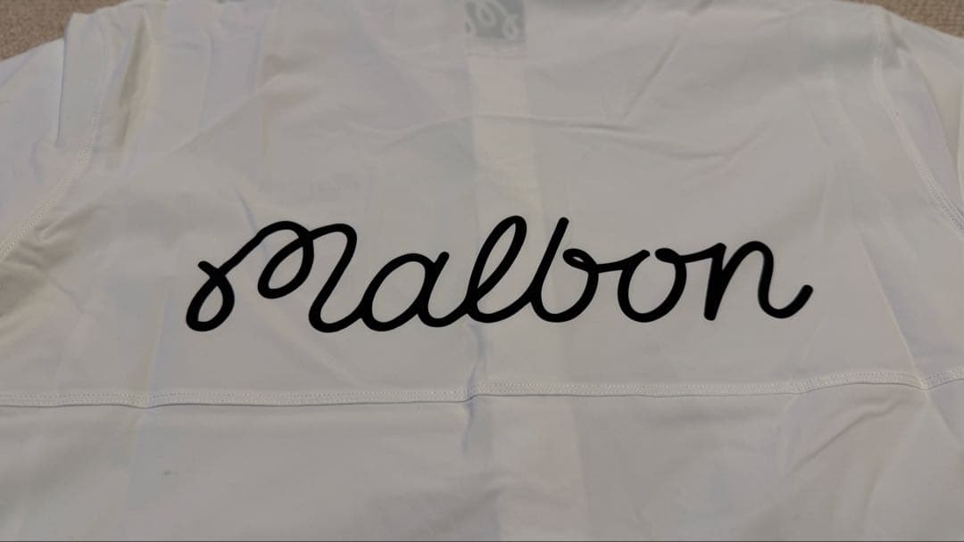 Malbon フード付きジャケット ホワイト