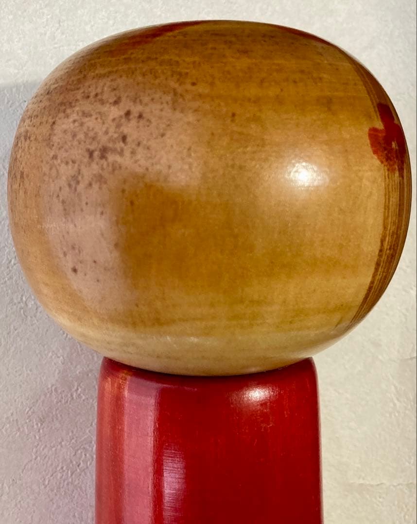 創作こけし　白峯 作　童女