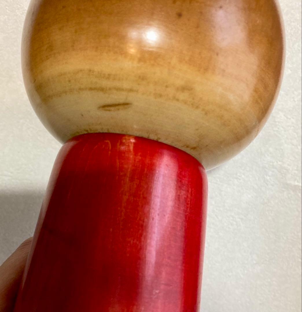 創作こけし　白峯 作　童女