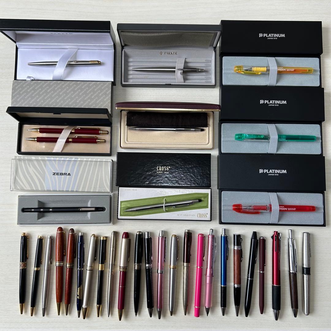 シャーペン ボールペン 万年筆 まとめ売り 大量 セット 廃盤 ブランド