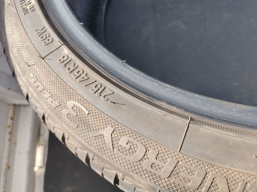 広島発！夏タイヤ　215/45R18 バリ山　4本　マツダ3 プリウスなど